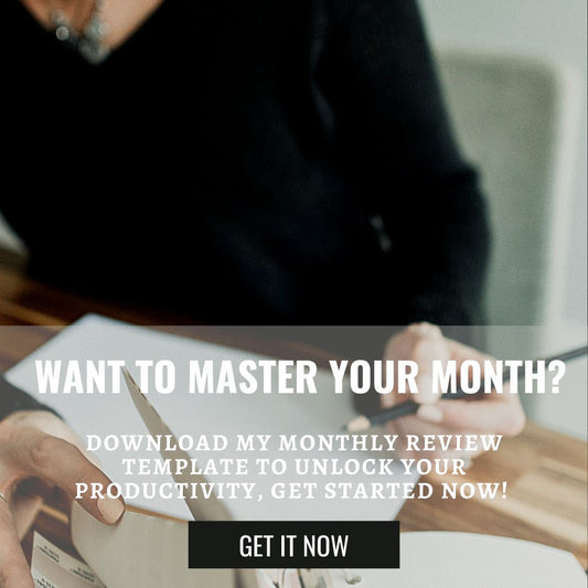 Exclusive FREE Monthly Planner