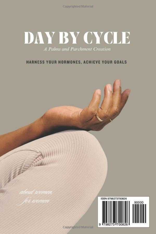 Day By Cycle: Women’s Cycle-Synced Daily Planner – Updated Paperback Edition