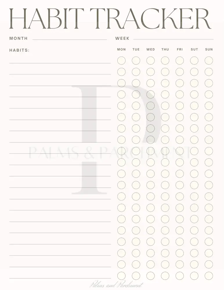 The Palms And Parchment Weekly Bundle